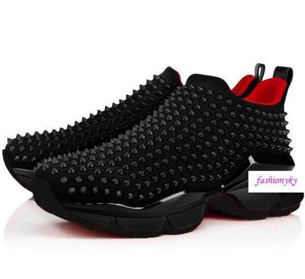 famous brand shoes red bottom socks sports shoes spike sock men's or women's training shoesquality, Black
famous brand shoes red bottom socks sports shoes spike sock men's or women's training shoesquality, Black