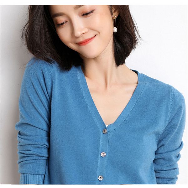 cardigan knitted women sweater short coat plus size harajuku long sleeve v-neck 2020sueter mujer korean clothes casual solid top, White
cardigan knitted women sweater short coat plus size harajuku long sleeve v-neck 2020sueter mujer korean clothes casual solid top, White