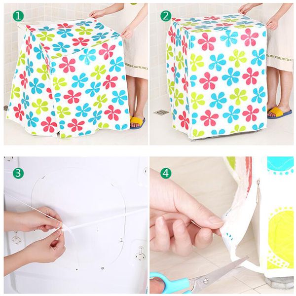 1pcs washing machine dust proof cover household floral waterproof washing machine dust cover protective jacket front open
1pcs washing machine dust proof cover household floral waterproof washing machine dust cover protective jacket front open