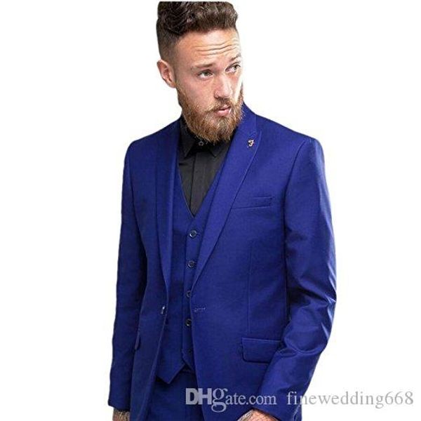 one button groomsmen peak lapel wedding groom tuxedos men suits wedding/prom/dinner man blazer(jacket+tie+vest+pants) 659a, Black;gray
one button groomsmen peak lapel wedding groom tuxedos men suits wedding/prom/dinner man blazer(jacket+tie+vest+pants) 659a, Black;gray