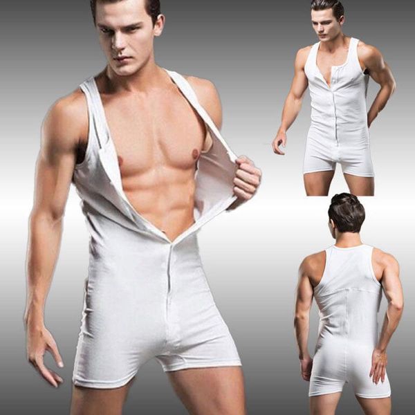men one piece suit pure cotton men's quick dry breathable solid sleeveless pajamas set men underwear body shapers, Black;brown
men one piece suit pure cotton men's quick dry breathable solid sleeveless pajamas set men underwear body shapers, Black;brown