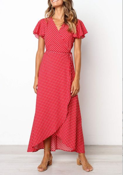 printed wave point string dress casual long skirt holiday beach skirt dress, Black;white
printed wave point string dress casual long skirt holiday beach skirt dress, Black;white