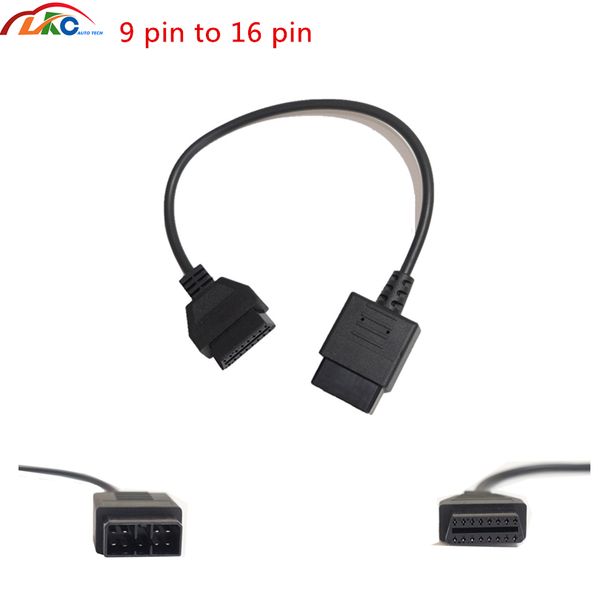 

for su-ba-ru 9 pin to 16 pin obd obd 2 connector diagnostic tool adapter connector cable 9 to 16