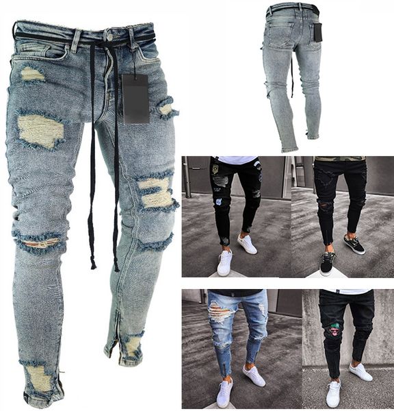 summer fall mens jean pants fashion washed worn hole applique designer for men biker motorcyclist faded jeans good quality s-xxxl, Blue
summer fall mens jean pants fashion washed worn hole applique designer for men biker motorcyclist faded jeans good quality s-xxxl, Blue