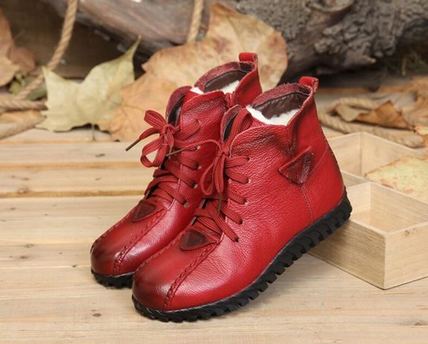 sunny everest winter boots femal botas woman boots real cow leather sheep wool warm cotton lace up rubber sole 35-40, Black
sunny everest winter boots femal botas woman boots real cow leather sheep wool warm cotton lace up rubber sole 35-40, Black
