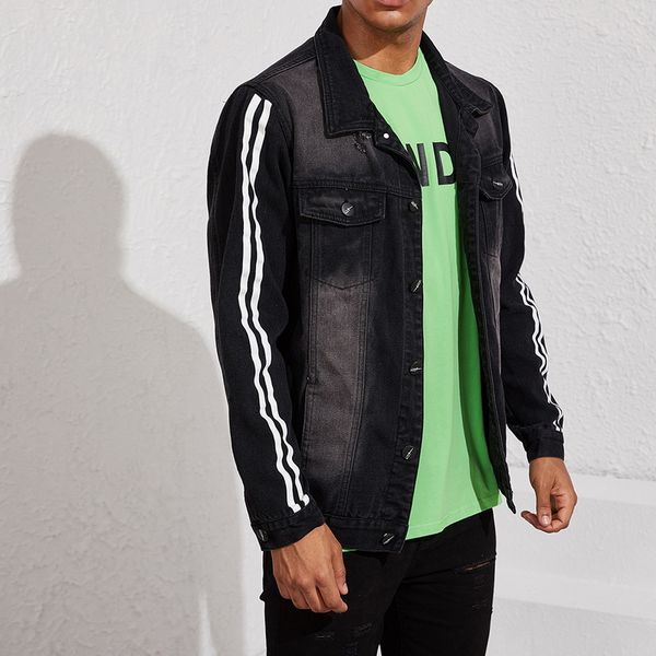 2019 spring autumn fashion men's denim jackets coats men cotton jacket mens jean jacket outwear male cowboy, Black;brown
2019 spring autumn fashion men's denim jackets coats men cotton jacket mens jean jacket outwear male cowboy, Black;brown