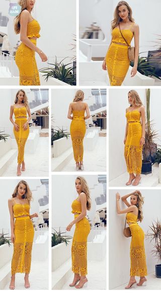 maxi dress ruffle piece lace bodycon dress women hollow out white summer dress female party club beach elegant, Black;gray
maxi dress ruffle piece lace bodycon dress women hollow out white summer dress female party club beach elegant, Black;gray