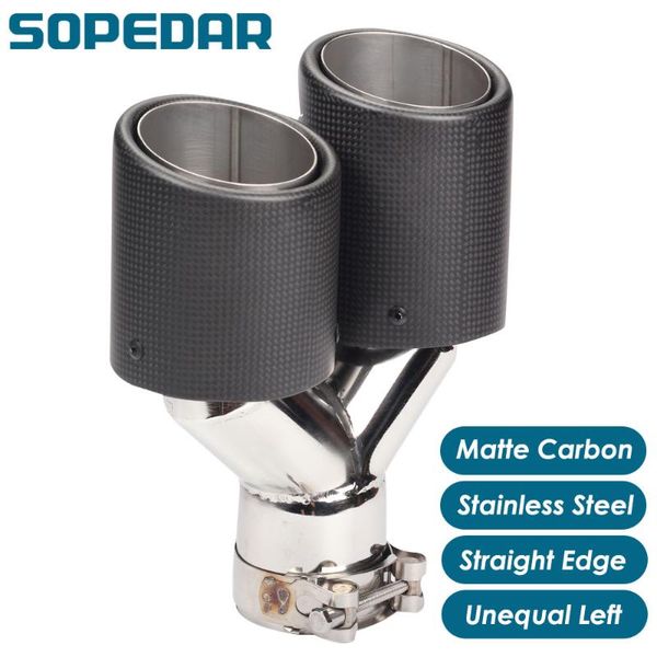 sopedar dual unequal left escape coche rolling edge matte stainless y model for akrapovic ap41kr
sopedar dual unequal left escape coche rolling edge matte stainless y model for akrapovic ap41kr