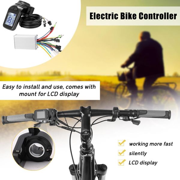 24v-48v/36v-60v 350w motor brushless controller lcd display panel thumb throttle electric bicycles scooter brushless controller
24v-48v/36v-60v 350w motor brushless controller lcd display panel thumb throttle electric bicycles scooter brushless controller
