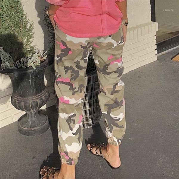 sport pants elastic waist straight fashion ladies pencil pants street pockets casual female trousers spring womens camouflage, Black;white
sport pants elastic waist straight fashion ladies pencil pants street pockets casual female trousers spring womens camouflage, Black;white
