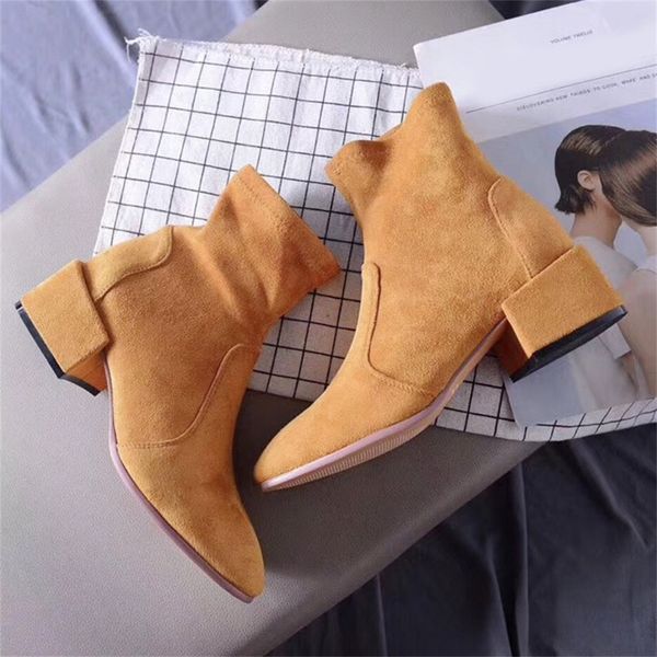 women's boots fabric comfortable inner round toe 2019 autumn and winter fashion shoes stretch women's boots, Black
women's boots fabric comfortable inner round toe 2019 autumn and winter fashion shoes stretch women's boots, Black