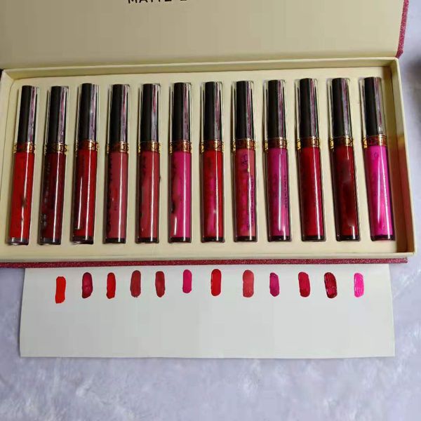 makeup matte lipstick set lipgloss rouge a levre make up lipsticks 12 colors cosmetics lips lipstick dhl gift
makeup matte lipstick set lipgloss rouge a levre make up lipsticks 12 colors cosmetics lips lipstick dhl gift