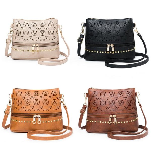 2020 new women's wild front zipper pu punching messenger bag fashion simple bag fashion casual outdoor travel shoulder
2020 new women's wild front zipper pu punching messenger bag fashion simple bag fashion casual outdoor travel shoulder