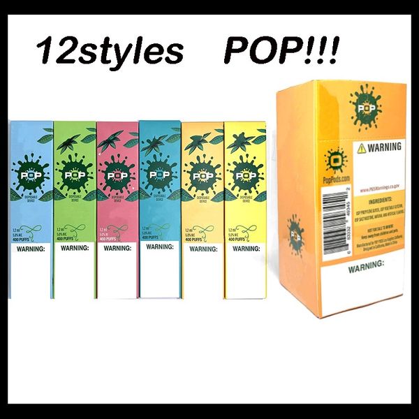 В наличии ! POP Одноразовые устройства Pod 12Colors Vape Pen Starter Kit 280mAh Аккумулятор 400 Puff 1,2 мл картридж Пустой VS puffbar Eon Posh
В наличии ! POP Одноразовые устройства Pod 12Colors Vape Pen Starter Kit 280mAh Аккумулятор 400 Puff 1,2 мл картридж Пустой VS puffbar Eon Posh