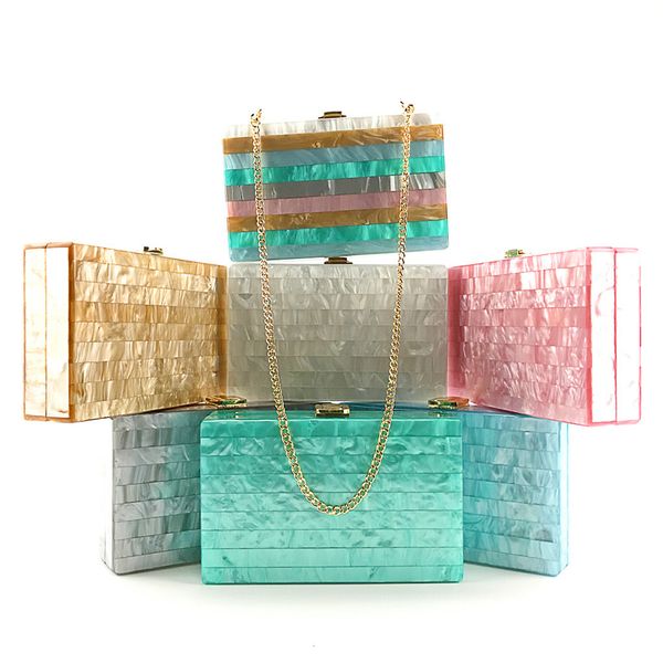 fashion casual women evening bag geometric stitching color acrylic box party package for summer
fashion casual women evening bag geometric stitching color acrylic box party package for summer