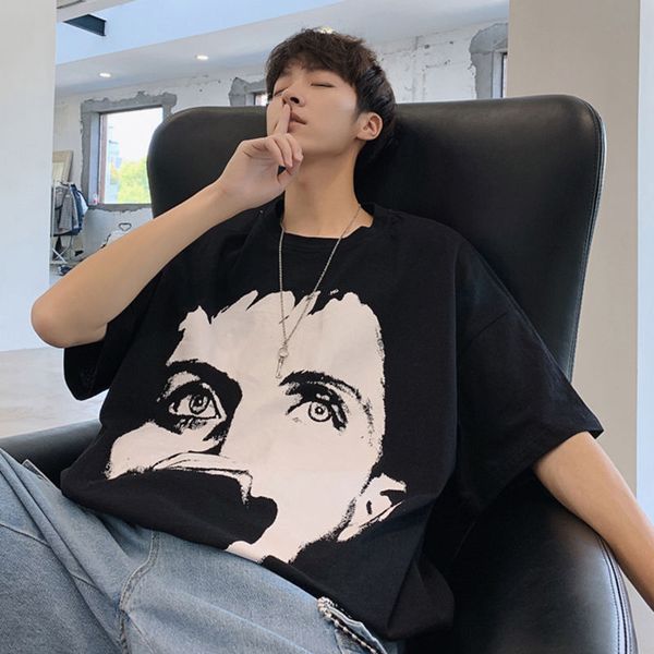 tide brand luxury designer men chic европейских и американских ветер чистый красный мода печать хип-хоп с короткими рукавами ins популярного, White;black
tide brand luxury designer men chic европейских и американских ветер чистый красный мода печать хип-хоп с короткими рукавами ins популярного, White;black