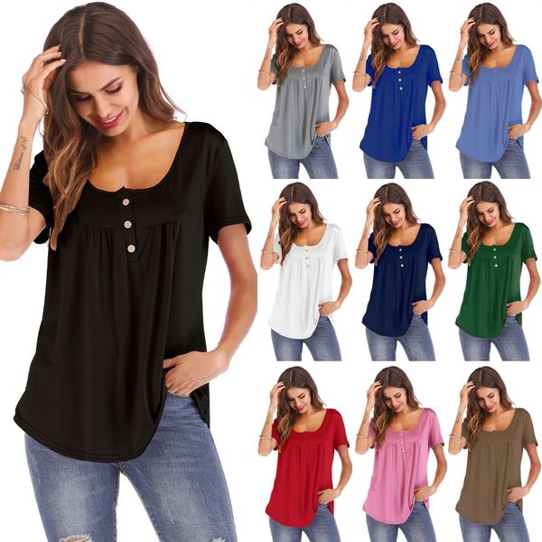 2019 fresh and sweet short-sleeved women's 2019 fresh and sweet t-shirt pullover pullover short-sleeved women's t-shirt, White
2019 fresh and sweet short-sleeved women's 2019 fresh and sweet t-shirt pullover pullover short-sleeved women's t-shirt, White