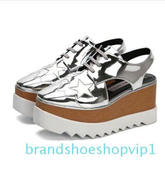 stella mccartney genuine leather women platform elyse nina mn01, Black
stella mccartney genuine leather women platform elyse nina mn01, Black