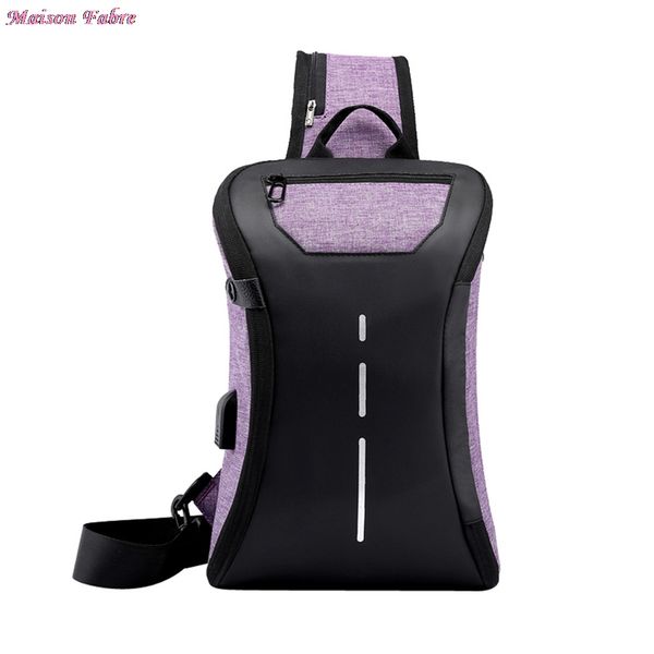 fashion couple's charging chest bag travel bag fashion multi-function messenger for boys 40z
fashion couple's charging chest bag travel bag fashion multi-function messenger for boys 40z