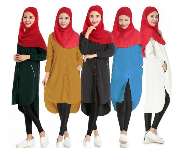 new women lady muslim loose t shirt maxi short dress kaftan clothes dress abaya jilbab, Red
new women lady muslim loose t shirt maxi short dress kaftan clothes dress abaya jilbab, Red