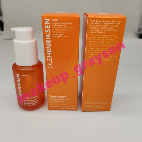 ole henriksen truth serum 50ml olehenriksen facial serum collagen brightening serum skin care all- day hydration, White
ole henriksen truth serum 50ml olehenriksen facial serum collagen brightening serum skin care all- day hydration, White