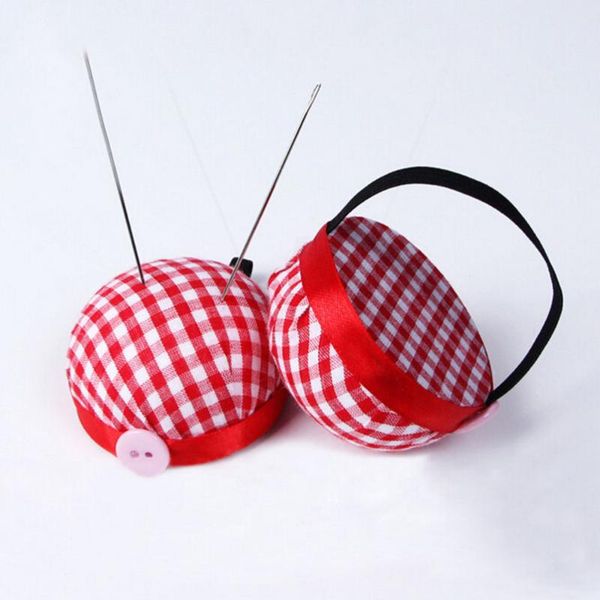 1pc ball shaped needle pin cushion with elastic wrist belt diy handcraft tool for cross stitch sewing home sewing accessories, Black
1pc ball shaped needle pin cushion with elastic wrist belt diy handcraft tool for cross stitch sewing home sewing accessories, Black