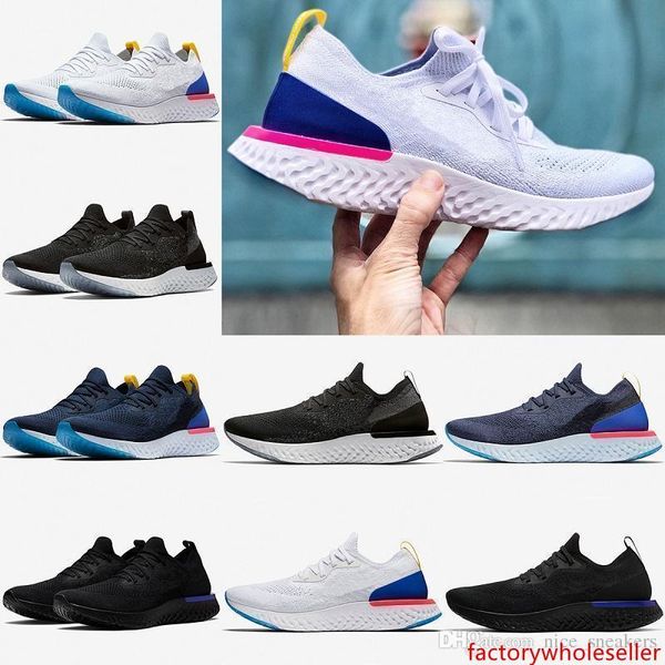 epic react running shoes mens womens triple black white oreo blue high quailty summer spring outdoor sports sneakers us 5-11
epic react running shoes mens womens triple black white oreo blue high quailty summer spring outdoor sports sneakers us 5-11