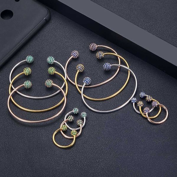 accking luxury unique african bangle ring set jewelry sets for women wedding cubic zircon crystal cz dubai bridal jewelry set, Black
accking luxury unique african bangle ring set jewelry sets for women wedding cubic zircon crystal cz dubai bridal jewelry set, Black