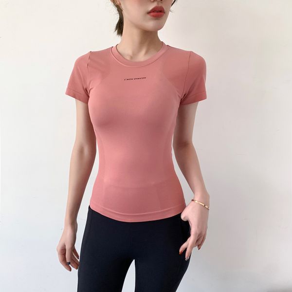 sport t shirt slim fit women yoga sports shirt short sleeve sport fitness women yoga sports wear for gym, White;red
sport t shirt slim fit women yoga sports shirt short sleeve sport fitness women yoga sports wear for gym, White;red