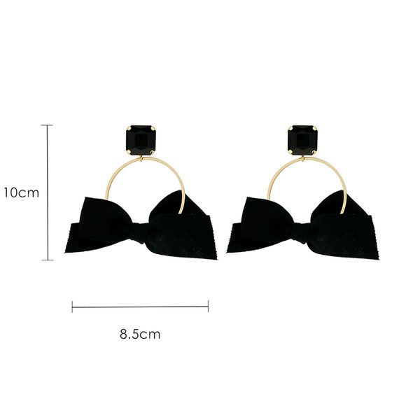 big bow temperament personality simple wild 2019 new earrings female j190628, Golden
big bow temperament personality simple wild 2019 new earrings female j190628, Golden