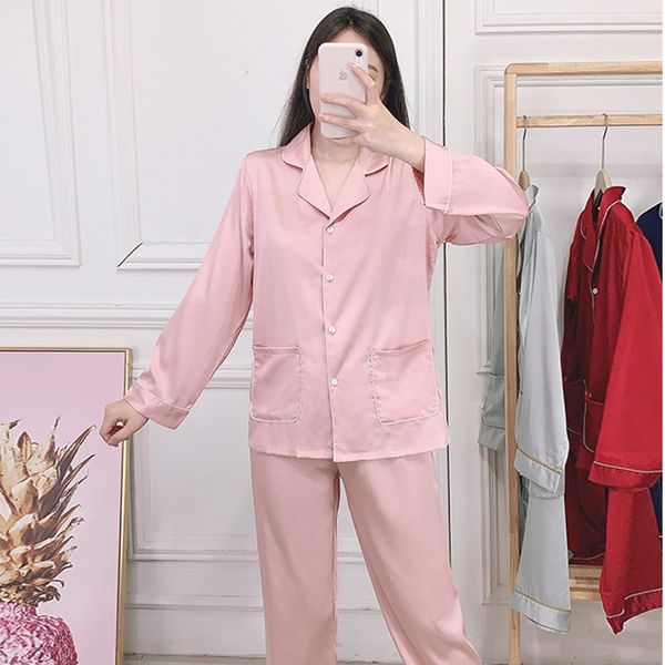 yao ting new internet celebrity spring autumn pajamas sets 2 pieces satin silk pyjamas women satin silk sleepwear pijama mujer, Black;red
yao ting new internet celebrity spring autumn pajamas sets 2 pieces satin silk pyjamas women satin silk sleepwear pijama mujer, Black;red
