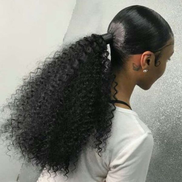 human hair afro drawstring ponytail kinky curly hair bun extension donut chignon hairpieces ponytails updo hair extensions with clips 120g, Black
human hair afro drawstring ponytail kinky curly hair bun extension donut chignon hairpieces ponytails updo hair extensions with clips 120g, Black