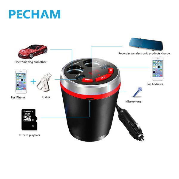 bluetooth car kit handsset fm transmitter mp3 music player 5v 2.1a dual usb car charger dual cigarette lighter
bluetooth car kit handsset fm transmitter mp3 music player 5v 2.1a dual usb car charger dual cigarette lighter