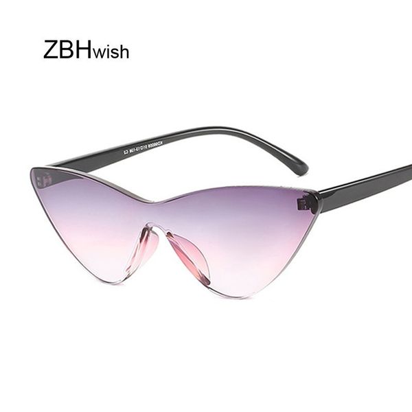 clear candy color sunglasses women men new transparent plastic rimless sun glasses for female brand designer uv400 oculos, White;black
clear candy color sunglasses women men new transparent plastic rimless sun glasses for female brand designer uv400 oculos, White;black