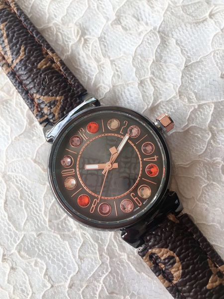 luxury women's genuine leather brown leather wristband waterproof rose gold dial watch women's watch montre femme 2020, Slivery;brown
luxury women's genuine leather brown leather wristband waterproof rose gold dial watch women's watch montre femme 2020, Slivery;brown
