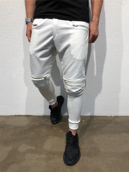 Pleated Mens Designer Panelled Pants Solid Color Zipper Mens Pencil Pants Sport Mens Trousers
Pleated Mens Designer Panelled Pants Solid Color Zipper Mens Pencil Pants Sport Mens Trousers