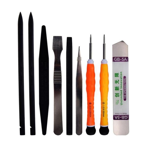 9 in 1 repairing tool kit repair pry kits cell phone lcd opening tools set disassemble tablet watches tv screwdriver with bag
9 in 1 repairing tool kit repair pry kits cell phone lcd opening tools set disassemble tablet watches tv screwdriver with bag