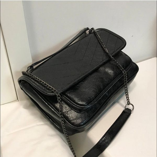 women designer chain bag female new fashion single shoulder oblique span soft leather messenger bag