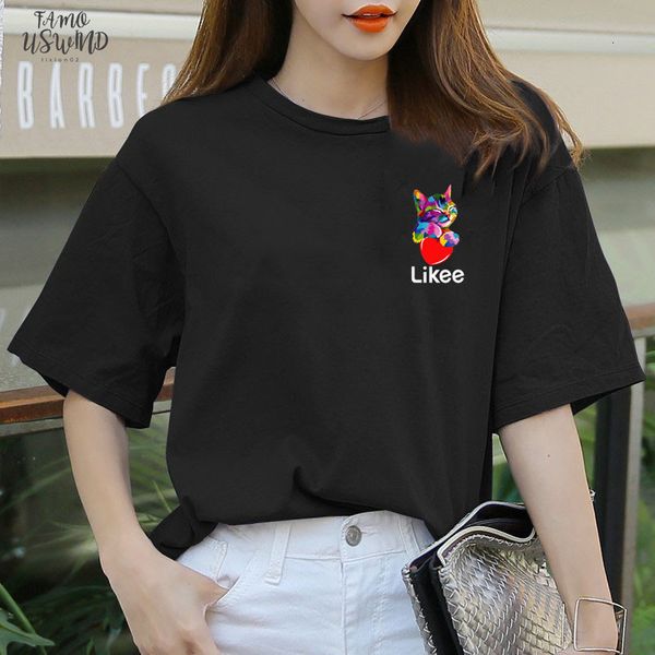 likee app t shirt likee heart cat shirt 2020 cool t shirt fun tee rainbow t shirts women cap sleeve funny cat, White
likee app t shirt likee heart cat shirt 2020 cool t shirt fun tee rainbow t shirts women cap sleeve funny cat, White