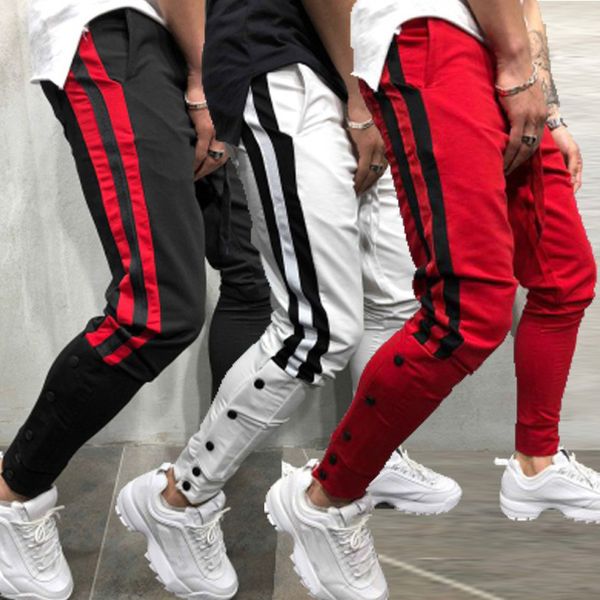 fashion men's casual solid loose patchwork button sweatpant trousers jogger pant, Black
fashion men's casual solid loose patchwork button sweatpant trousers jogger pant, Black