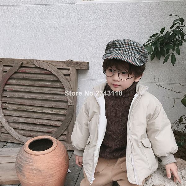 fashion girls boys thicken down jackets winter korean style stand collar warm down coats children clothes outwear, Blue;gray
fashion girls boys thicken down jackets winter korean style stand collar warm down coats children clothes outwear, Blue;gray