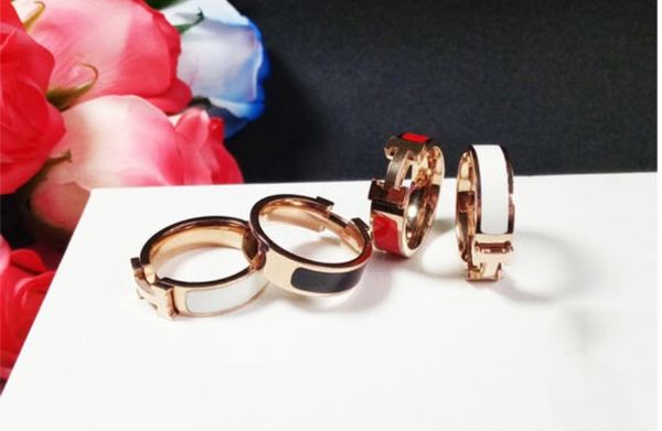 316l titanium steel fashion ring with enamel four colors women and man original brand h ring jewelry ing, Silver
316l titanium steel fashion ring with enamel four colors women and man original brand h ring jewelry ing, Silver
