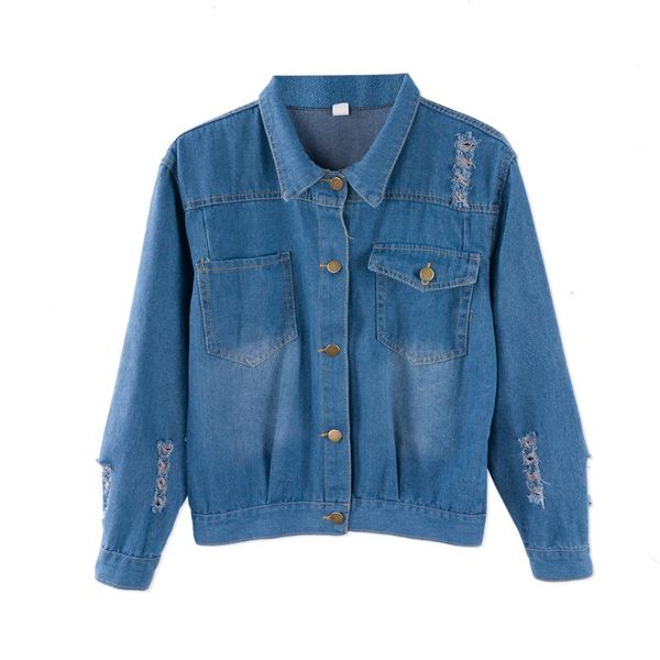 neate kiddie spring autumn vintage basic casual denim coat women jacket single breasted hole pockets slim outwear, Black;brown
neate kiddie spring autumn vintage basic casual denim coat women jacket single breasted hole pockets slim outwear, Black;brown