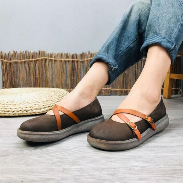 yourseason ladies casual pumps shoes 2020 new spring platform heels buckle strap round toe vintage women shoes genuine leather, Black
yourseason ladies casual pumps shoes 2020 new spring platform heels buckle strap round toe vintage women shoes genuine leather, Black