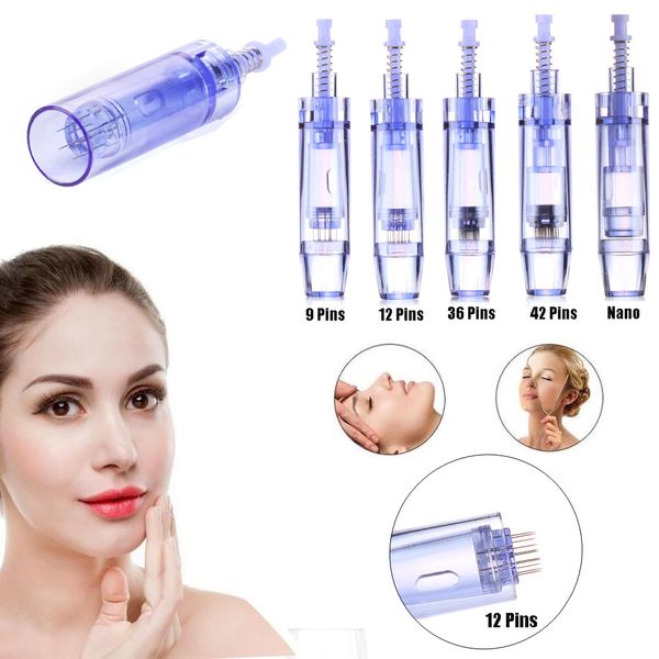 bayonet type consumables microneedle cartridge tips for rechargeable wired wireless derma pen dr pen a1-c a1-w anti acne spot scar
bayonet type consumables microneedle cartridge tips for rechargeable wired wireless derma pen dr pen a1-c a1-w anti acne spot scar
