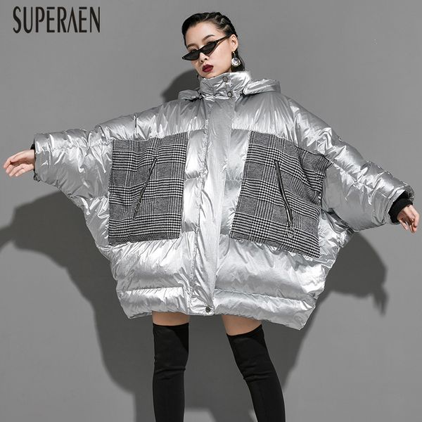 superaewn europe 2019 winter new warm parkas coat women plaid zipper thick cotton parkas coat female pluz size women clothing, Black
superaewn europe 2019 winter new warm parkas coat women plaid zipper thick cotton parkas coat female pluz size women clothing, Black