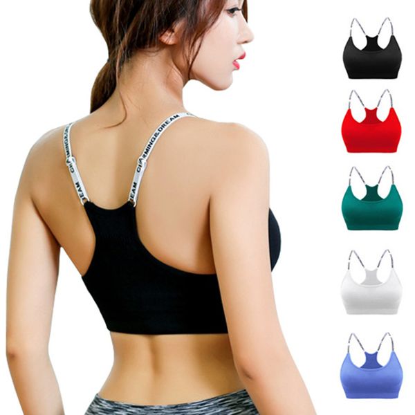 women push up padded sports bra seamless stretch yoga gym workout fitness bra crop for running, jogging, training, White;black
women push up padded sports bra seamless stretch yoga gym workout fitness bra crop for running, jogging, training, White;black