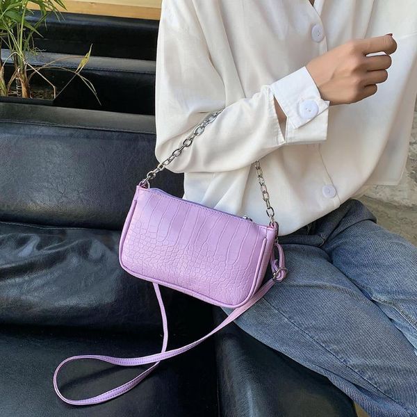 simple shoulder messenger bag stone pattern thick chain women small shoulder bags pu leather lady tote handbag
simple shoulder messenger bag stone pattern thick chain women small shoulder bags pu leather lady tote handbag