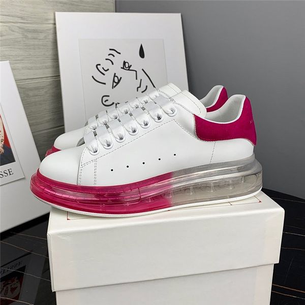 2020 new women's shoes air-reflective leather white shoes couple men's shoes increased casual thick sole shoe size 35-45 05, Black
2020 new women's shoes air-reflective leather white shoes couple men's shoes increased casual thick sole shoe size 35-45 05, Black
