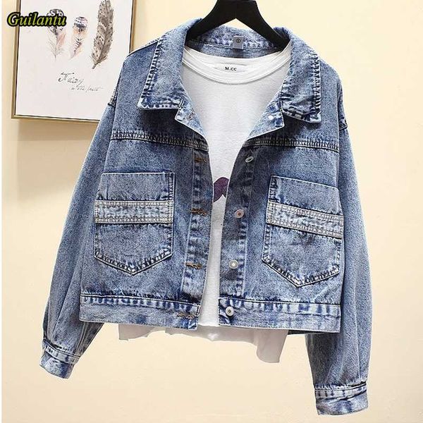 guilantu vintage denim jacket women spring autumn coat streetwear coat female single breasted blue basic jeans jackets womens, Black;brown
guilantu vintage denim jacket women spring autumn coat streetwear coat female single breasted blue basic jeans jackets womens, Black;brown